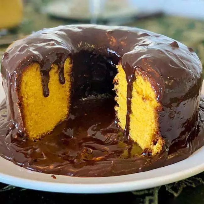 Bolo de cenoura