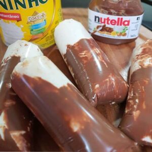 GELADINHO DE NUTELLA