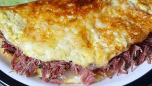 OMELETE DE CHARQUE