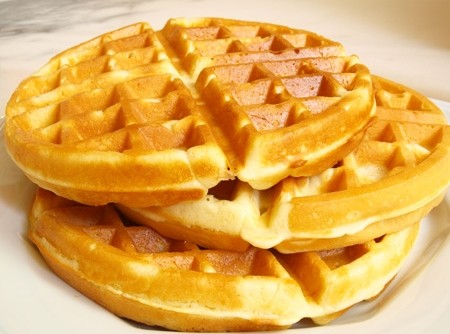 Waffle de liquidificador