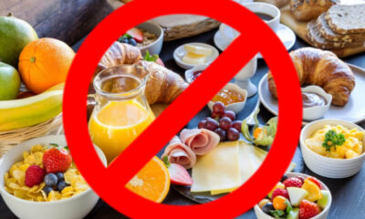 5 alimentos proibidos no café da manhã