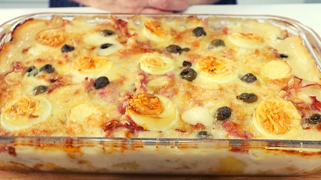 batata gratinada a portuguesa