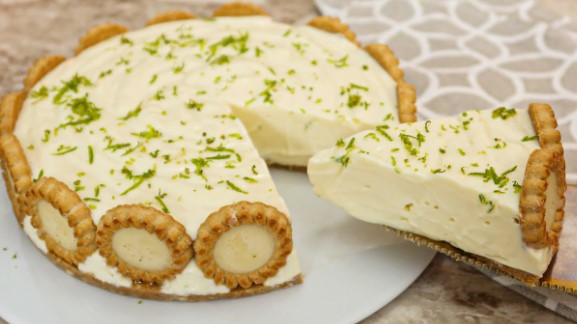 Torta de limão sem gelatina e amido