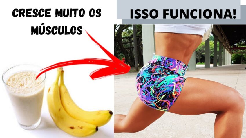 Vitamina caseira para ganhar peso e massa muscular