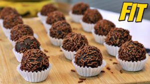 Brigadeiro gourmet fit