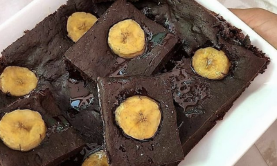 brownie de banana