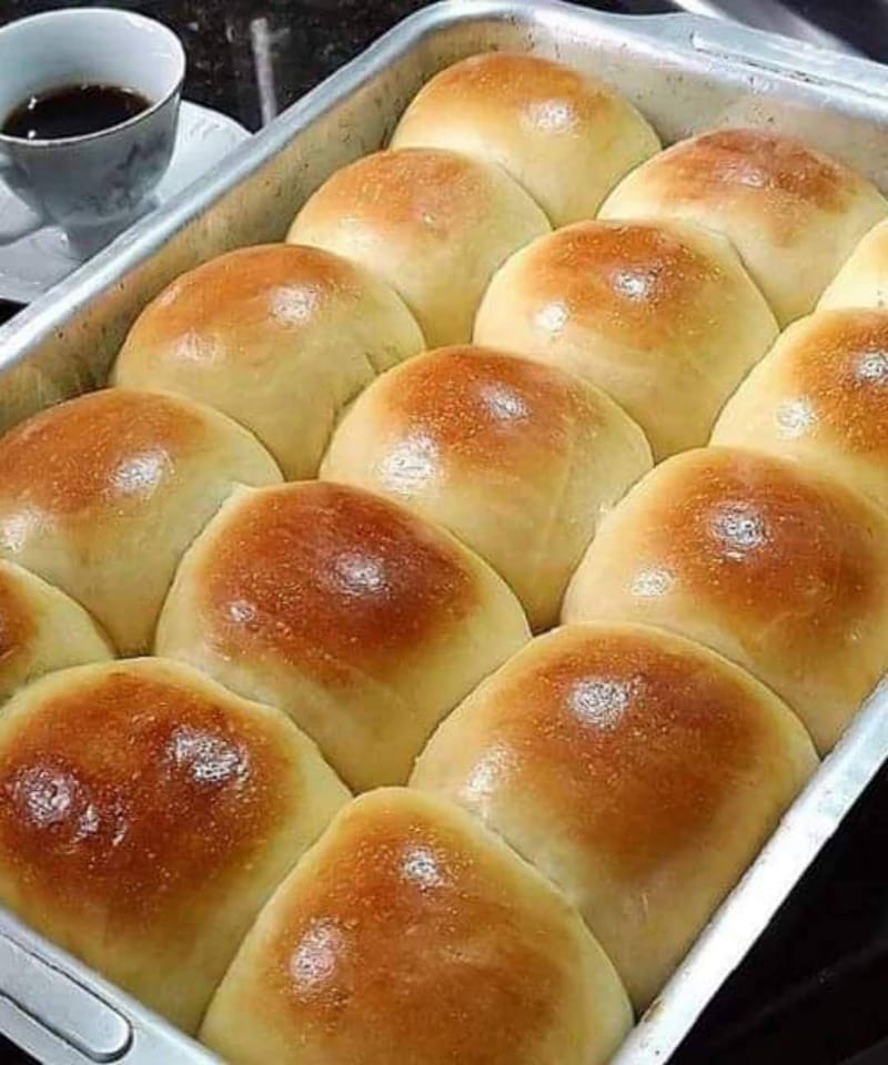 Pão de leite caseiro fofinho