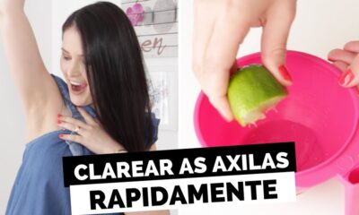 Como clarear axilas e virilha rápido - Receita funciona mesmo