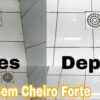 Mistura para limpar e desencardir azulejo de banheiro (sem cheiro forte)