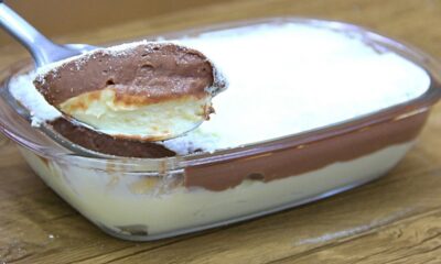 Sobremesa marido gelado, fácil e deliciosa