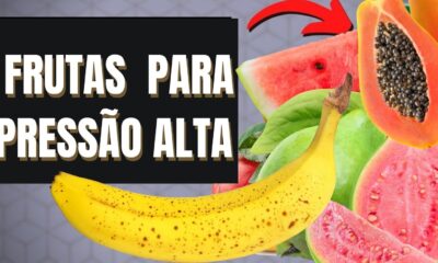 13 Frutas que fazem baixar a pressão alta naturalmente