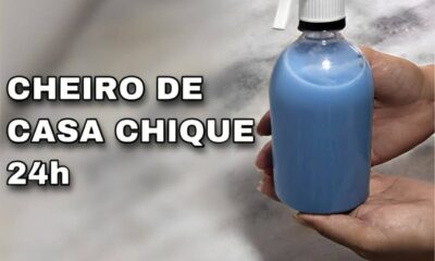 Misturinha tira odor de ambiente: cheirinho de casa chique 24 horas