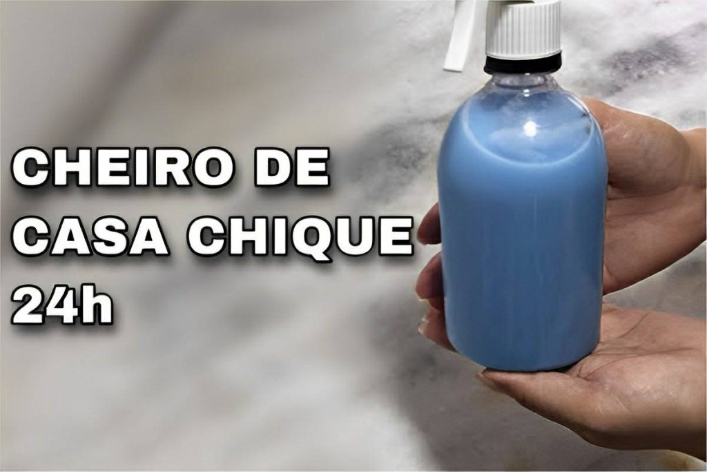 Misturinha tira odor de ambiente: cheirinho de casa chique 24 horas