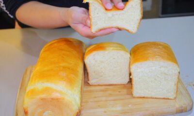 Pão caseiro econômico fofinho e fácil de fazer