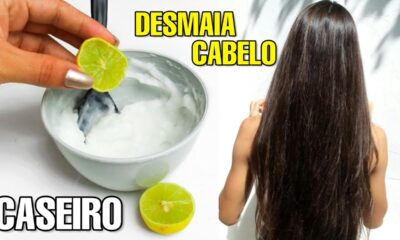 Hidratação caseira desmaia cabelo, cabelos macios e sedosos