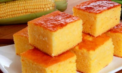 Bolo de milho de latinha, mais fácil que esse não existe