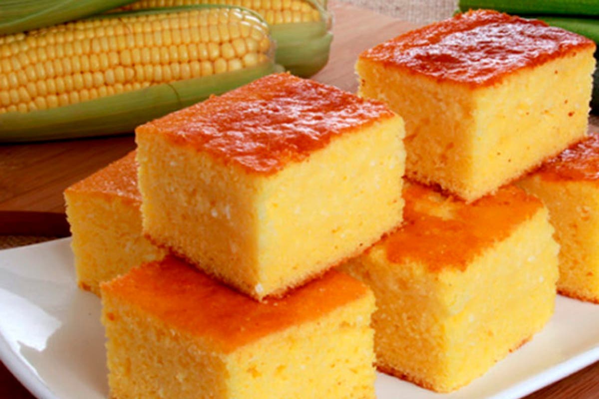 Bolo de milho de latinha, mais fácil que esse não existe