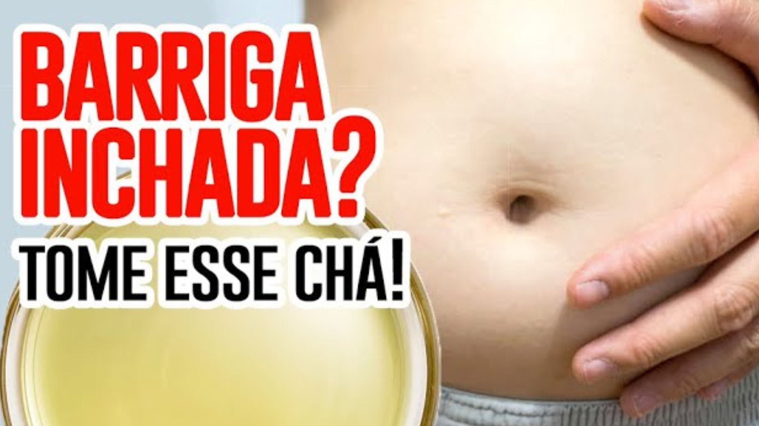 Chás e remédios naturais para desinchar barriga