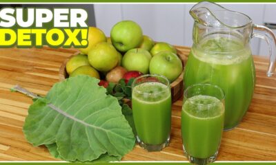 O melhor suco detox, limpa tudo e emagrece