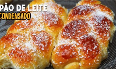 Pão caseiro de leite condensado