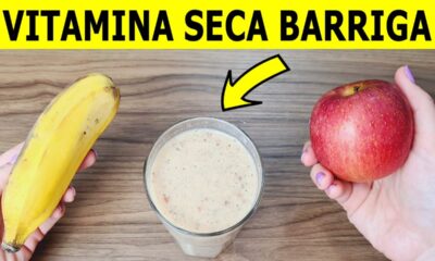 Vitamina seca barriga, tira a fome e ajuda emagrecer