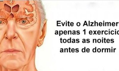 Prevenção do Alzheimer: Um exercício simples todas as noites antes de dormir