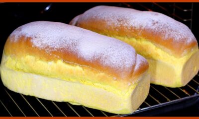 Pão de cenoura caseiro para iniciantes, fofinho e delicioso