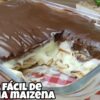 Pavê de biscoito maizena simples, uma delícia