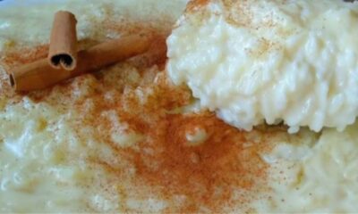 Esse é o segredo do arroz doce cremoso, fácil e delicioso