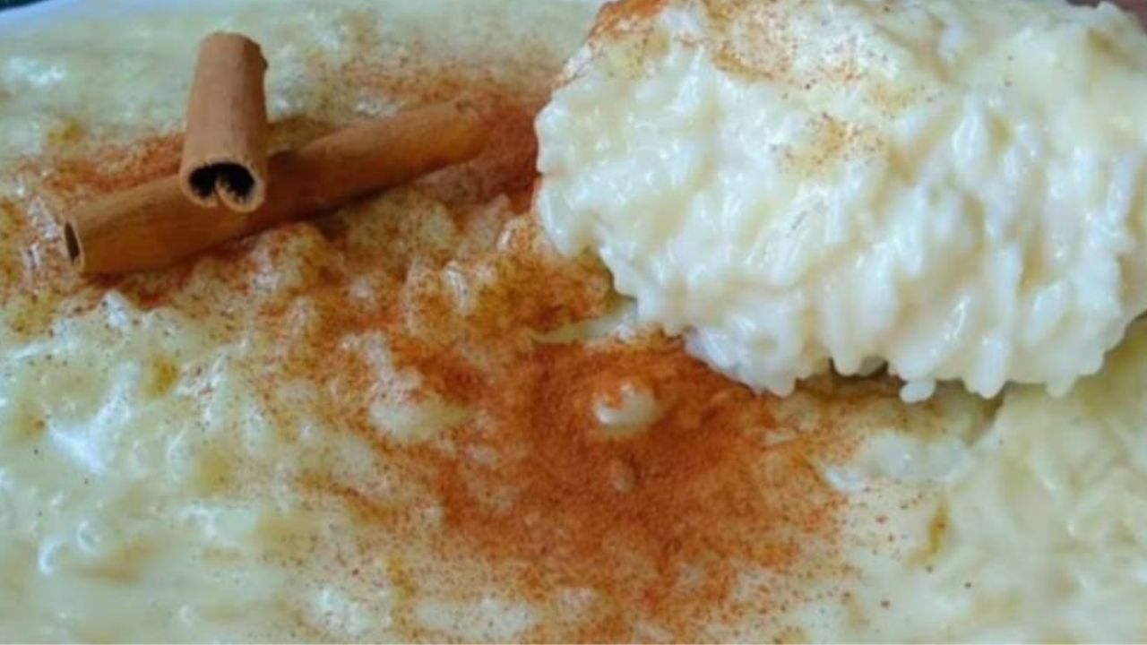 Esse é o segredo do arroz doce cremoso, fácil e delicioso