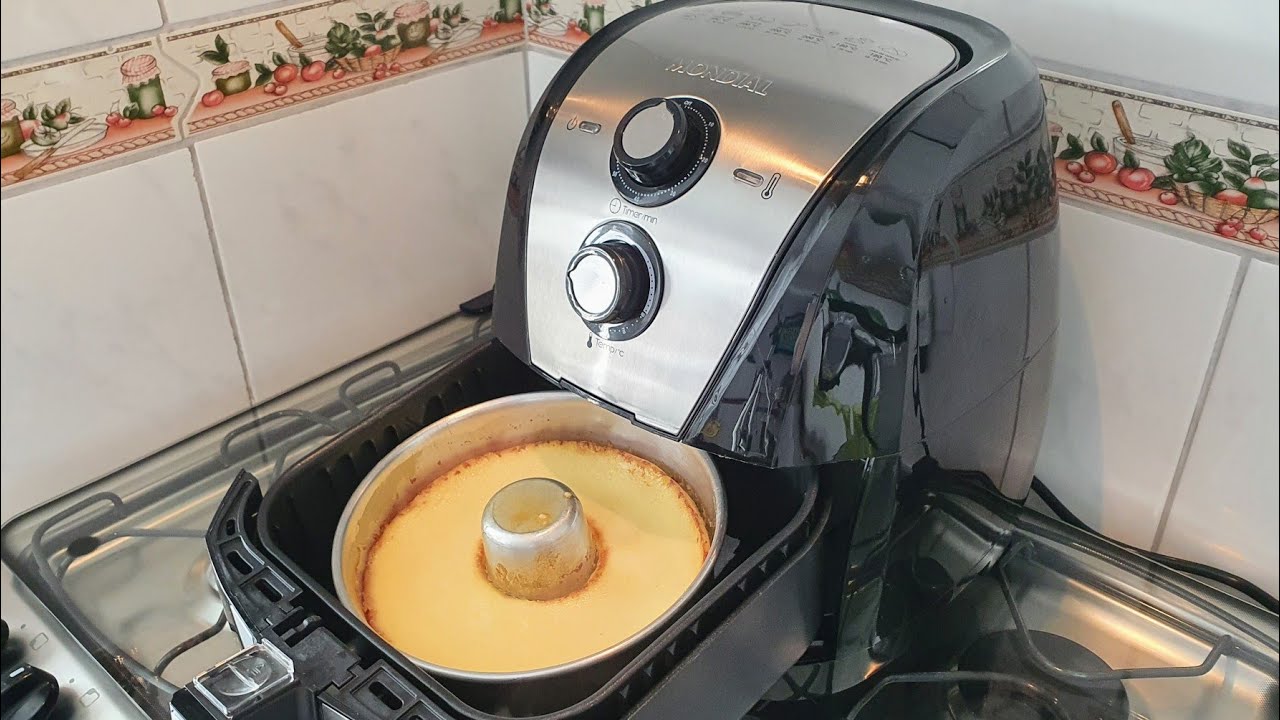 Pudim na Airfryer muito econômico e fica uma delícia