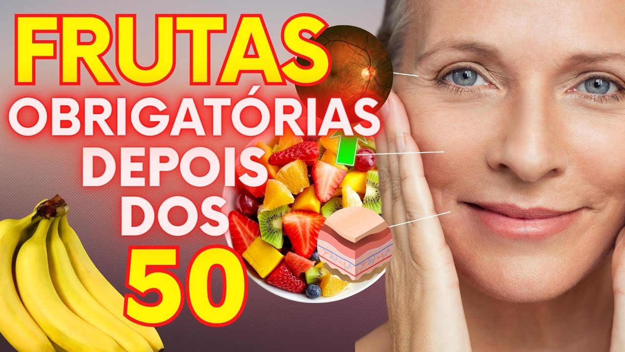 Descubra as 3 melhores frutas para quem tem mais de 50 anos