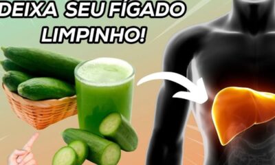 Detox para limpar o fígado e emagrecer, muito simples