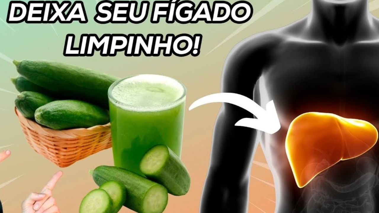 Detox para limpar o fígado e emagrecer, muito simples