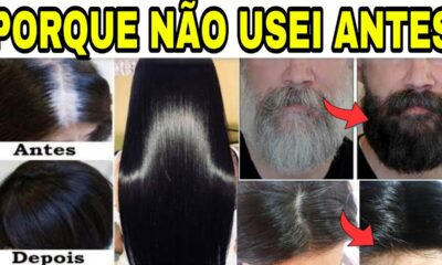 Escurece até o último fio branco da cabeça, serve para a barba também