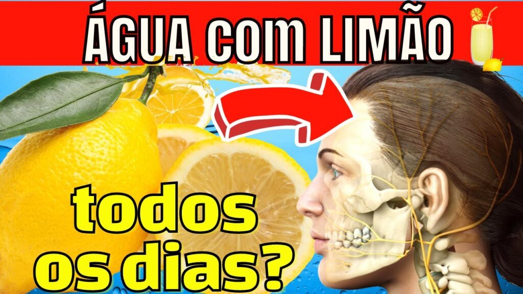 O verdadeiro motivo de tomar água com limão todos os dias