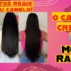 DESTRAVE o crescimento do seu CABELO com 3 métodos NATURAIS e INFALÍVEIS