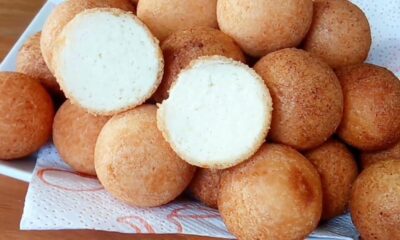 Bolinho de Chuva de Polvilho, super fácil