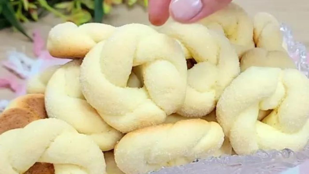 Rosquinhas deliciosas e simples, derrete na boca