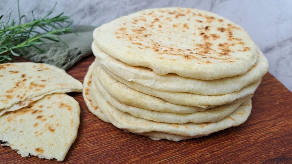 Pão Sirio de Frigideira, Simples e Delicioso