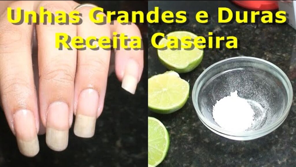 Receita Caseira Fácil e Rápida de Endurecedor de Unhas