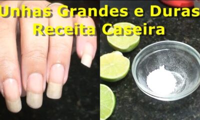 Receita Caseira Fácil e Rápida de Endurecedor de Unhas