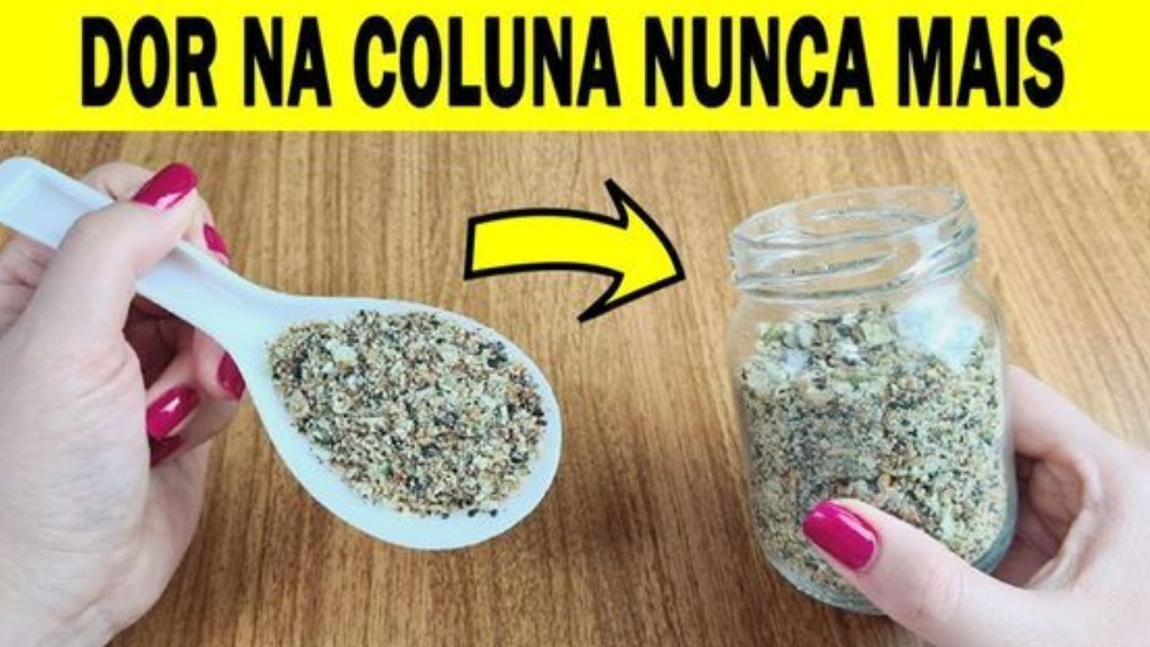 Receita natural para DOR NO JOELHO, COLUNA e OSSOS Fracos